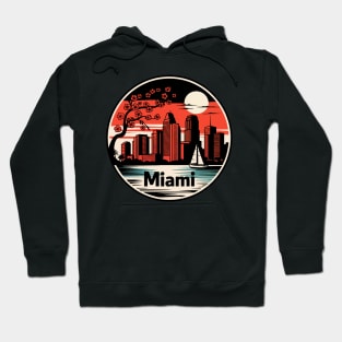 Miami City Florida USA Hoodie